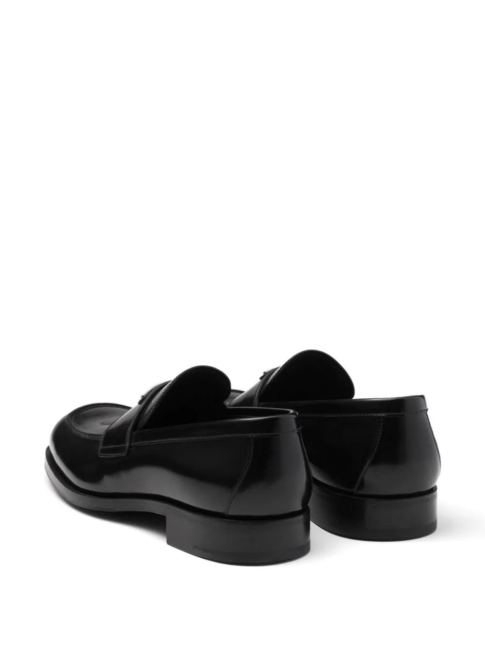 Prada logo plaque loafers - Image 3