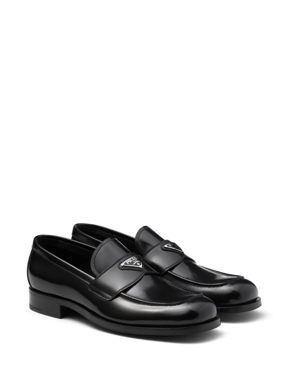 Prada logo plaque loafers - Image 2