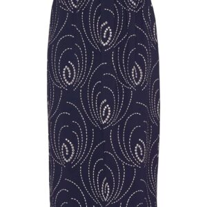 Prada  geometric-print pencil skirt