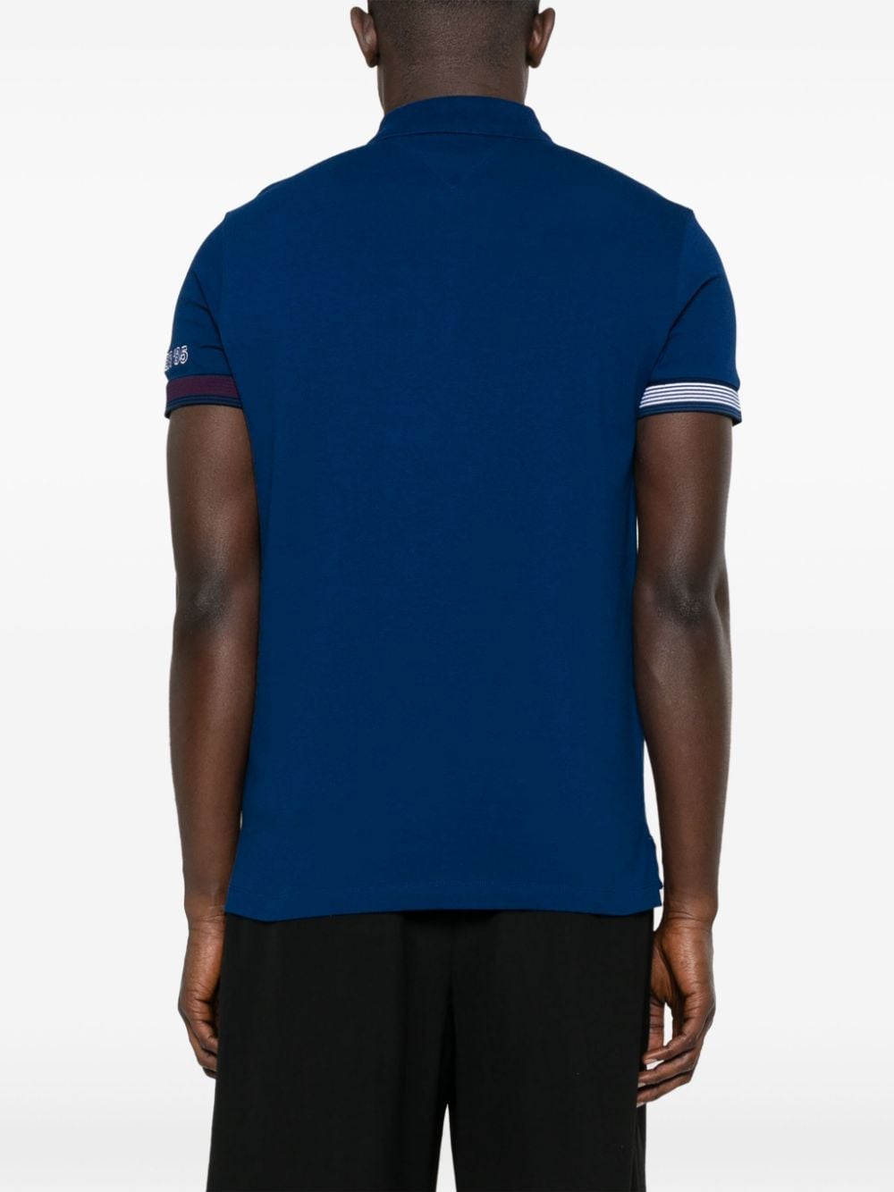 Tommy Hilfiger embroidered-logo piqué polo shirt - Image 4
