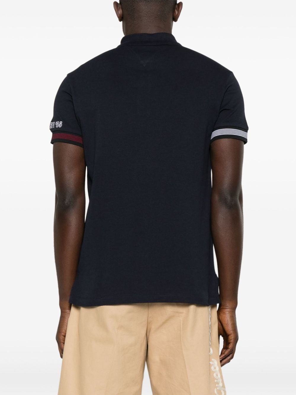 Tommy Hilfiger embroidered-logo piqué polo shirt - Image 4