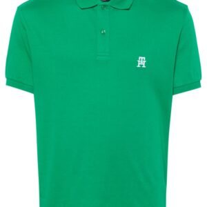 Tommy Hilfiger embroidered-logo polo shirt