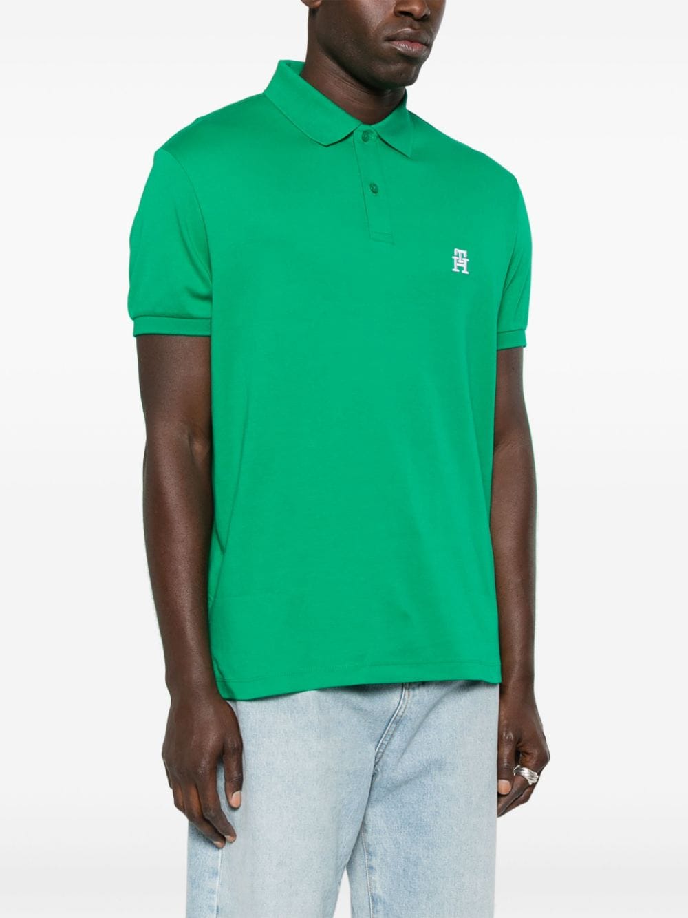 Tommy Hilfiger embroidered-logo polo shirt - Image 3