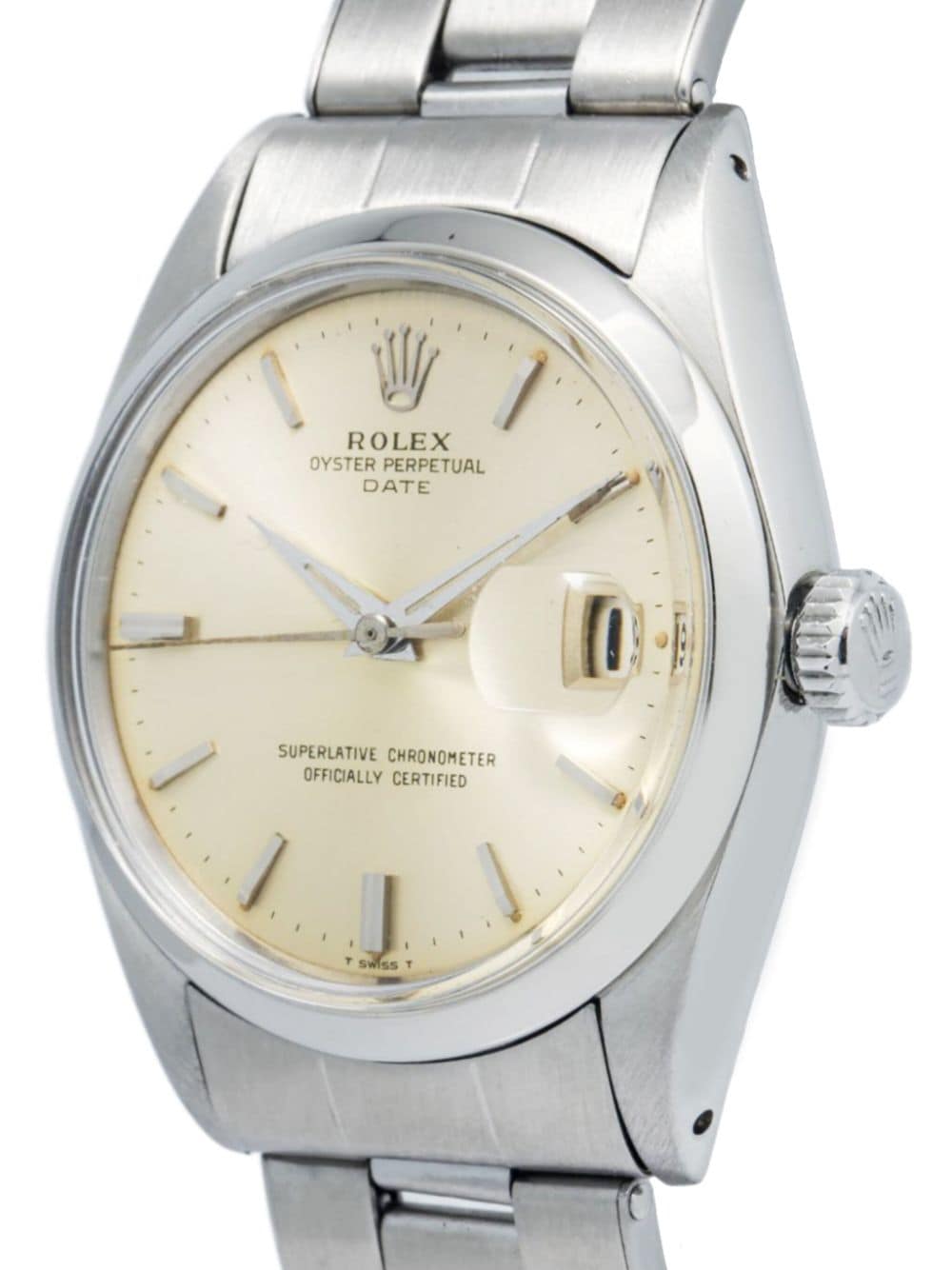 Rolex pre-owned Oyster Perpetual Date 34mm - Image 2