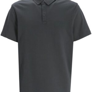 Armani Exchange logo-print cotton polo shirt