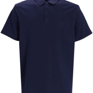 Armani Exchange logo-print cotton polo shirt