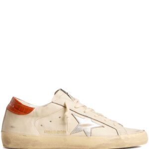 Golden Goose Super Star panelled leather sneakers
