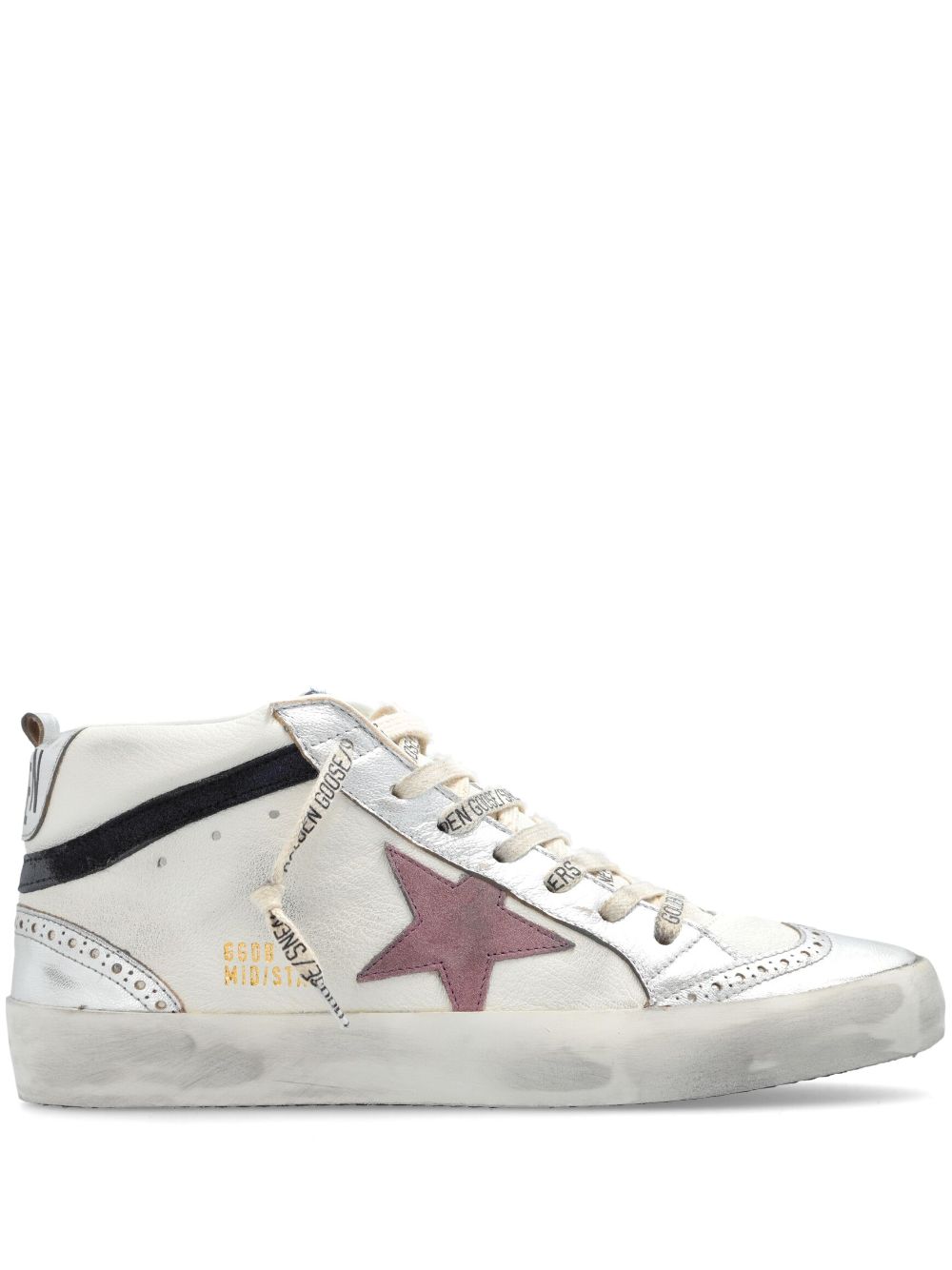 Golden Goose Mid Star leather sneakers