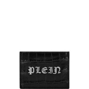 Philipp Plein Gothic Plein crocodile-embossed cardholder