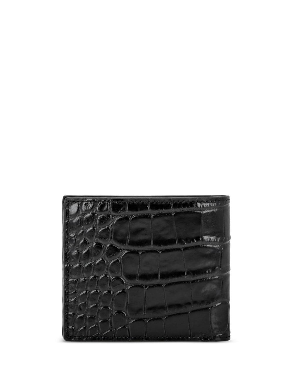 Philipp Plein Gothic Plein crocodile-embossed wallet - Image 2
