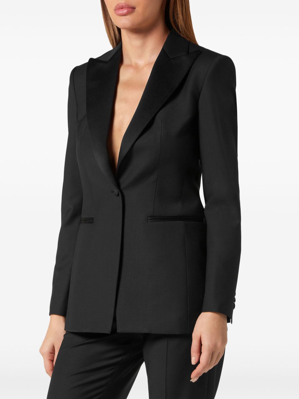 Philipp Plein peak-lapels single-breasted blazer - Image 6