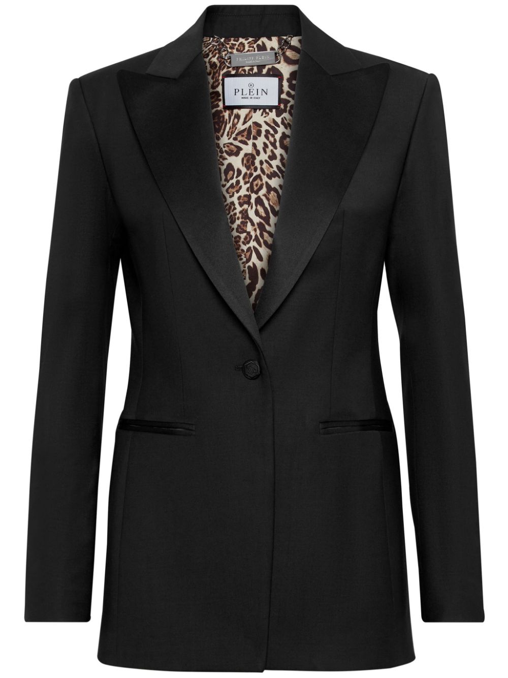 Philipp Plein peak-lapels single-breasted blazer