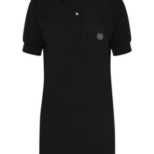 Philipp Plein Gothic Plein polo T-shirt dress