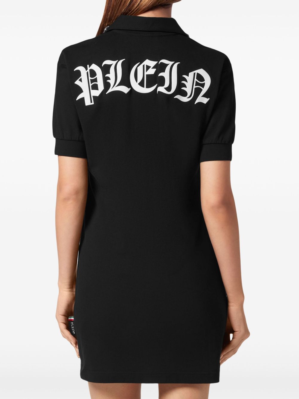 Philipp Plein Gothic Plein polo T-shirt dress - Image 3