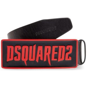 Louis Vuitton logo-embossed buckle leather belt