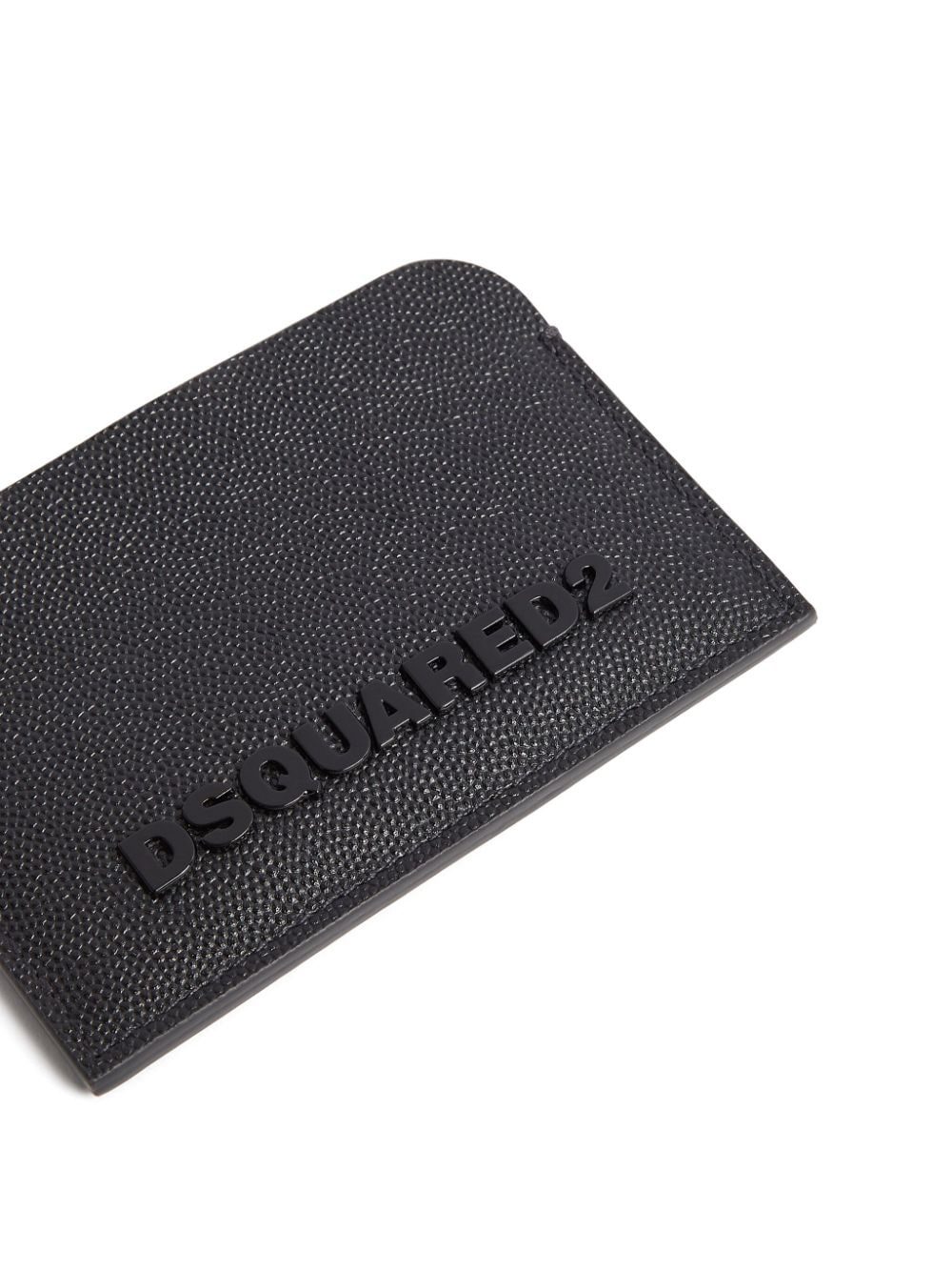 DSQUARED2 logo-embossed leather cardholder - Image 4