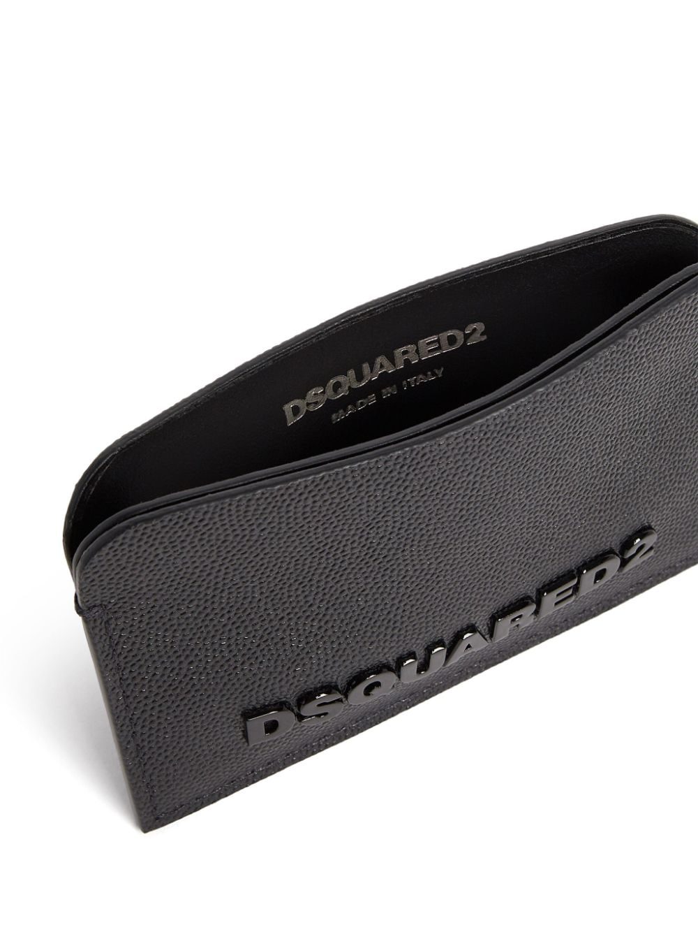 DSQUARED2 logo-embossed leather cardholder - Image 3