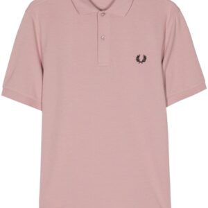 Fred Perry logo-embroidered cotton polo shirt