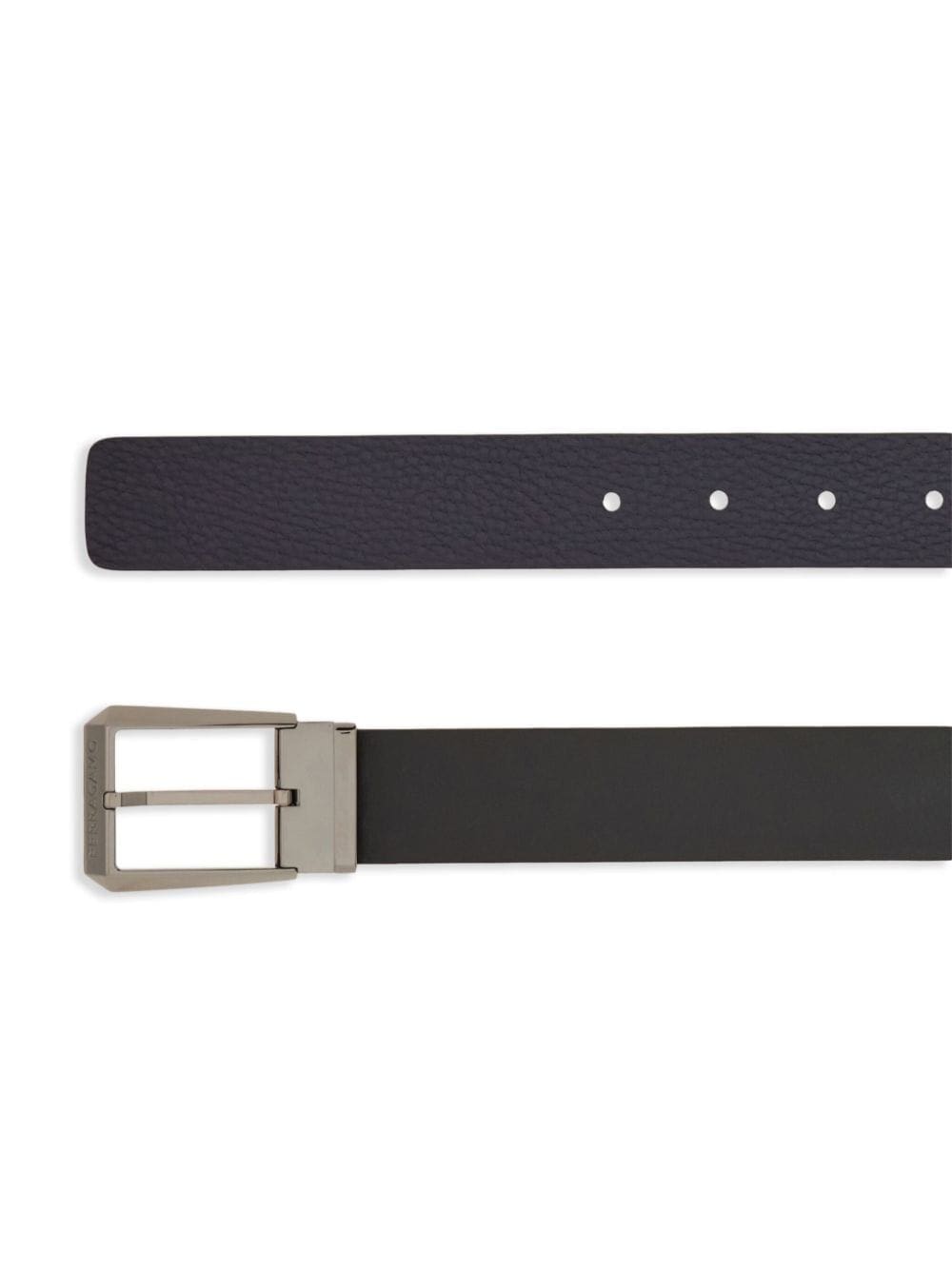 Louis Vuitton logo-engraved reversible leather belt - Image 3