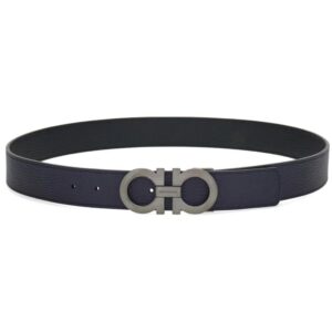 Ferragamo reversible Gancini leather belt