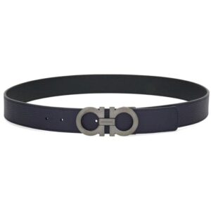 Ferragamo reversible Gancini leather belt