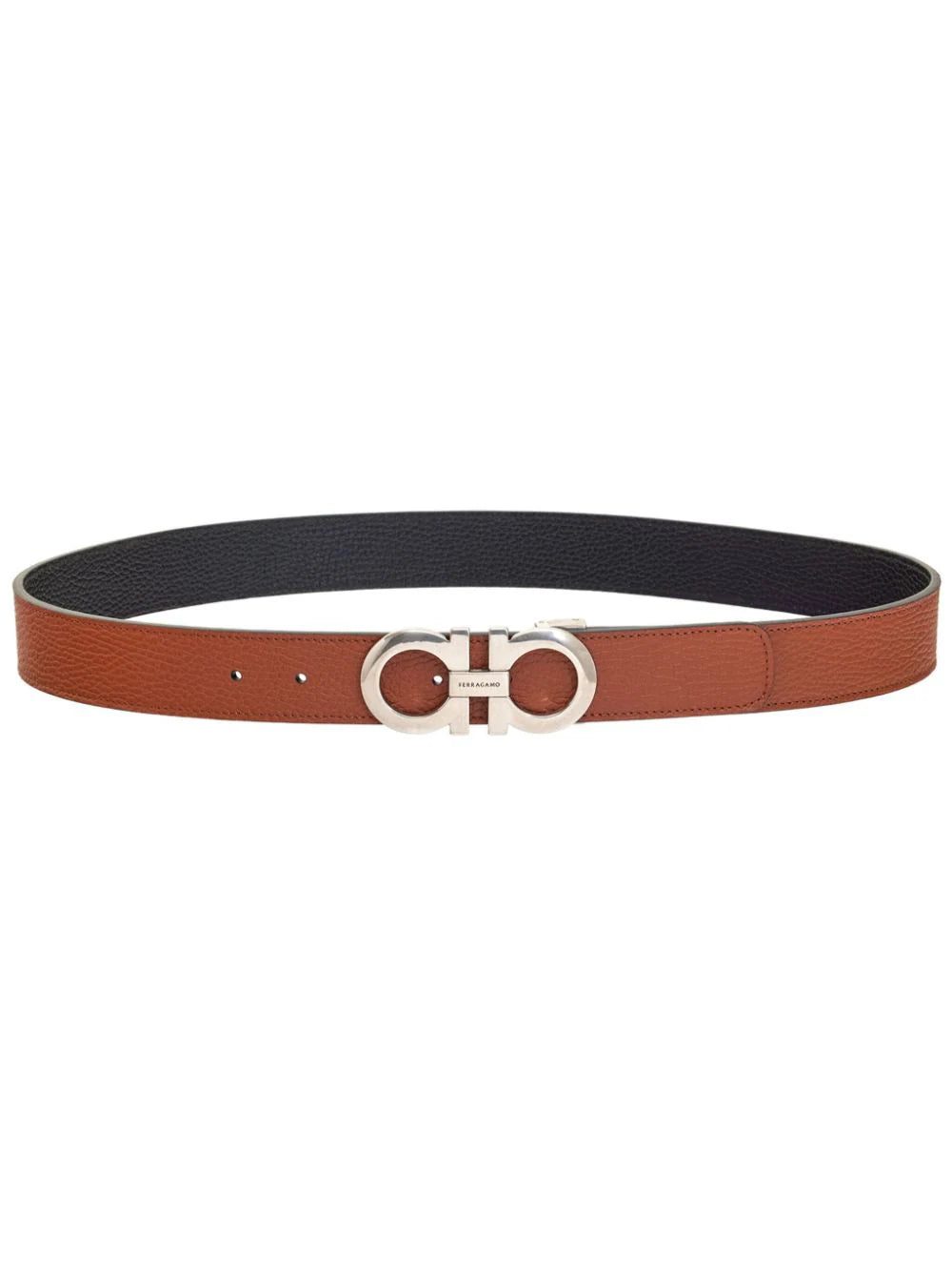 Ferragamo reversible Gancini leather belt