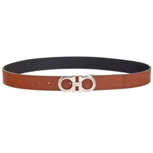 Ferragamo reversible Gancini leather belt