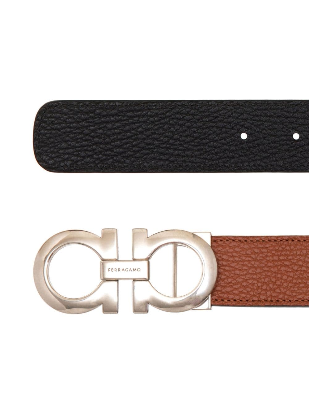 Ferragamo reversible Gancini leather belt - Image 2