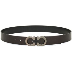 Ferragamo reversible Gancini leather belt