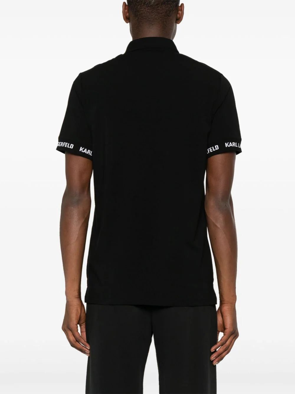 Karl Lagerfeld Ikonik Karl-motif polo shirt - Image 4
