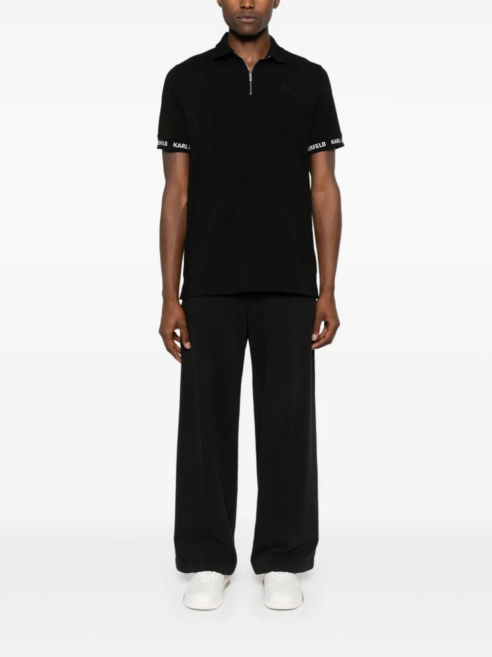 Karl Lagerfeld Ikonik Karl-motif polo shirt - Image 2