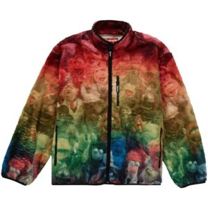 Supreme Muppets fleece jacket