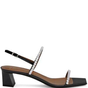 Giuseppe Zanotti 45mm Valentiine Crystal sandals