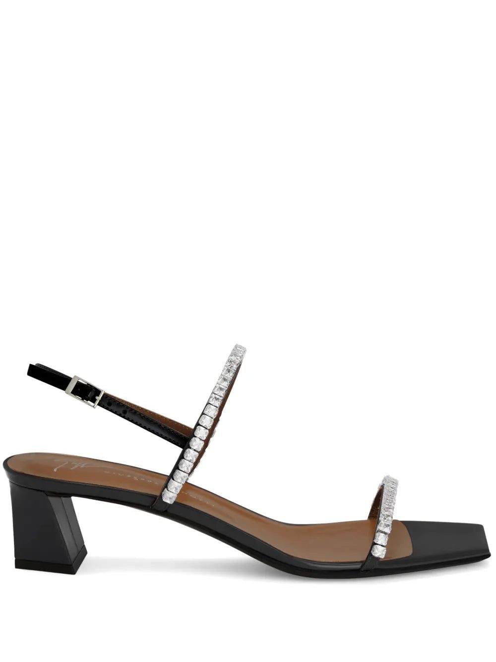 Giuseppe Zanotti 45mm Valentiine Crystal sandals