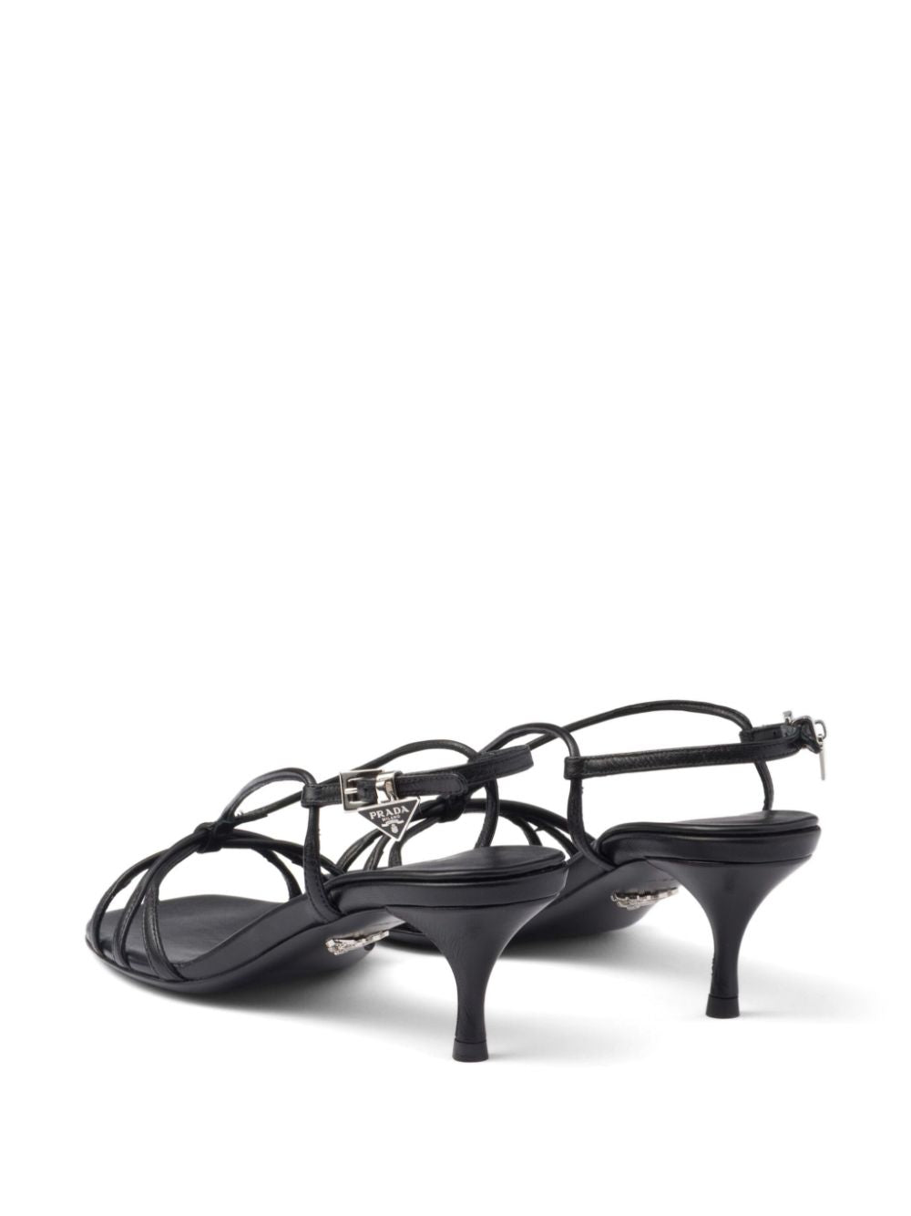 Prada 55mm leather sandals - Image 4