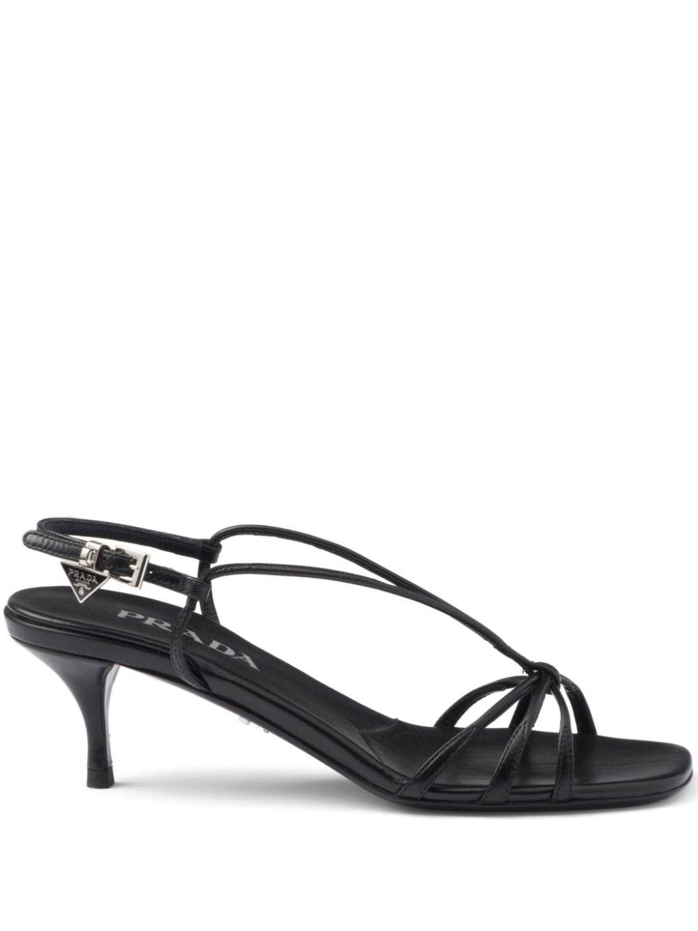 Prada 55mm leather sandals