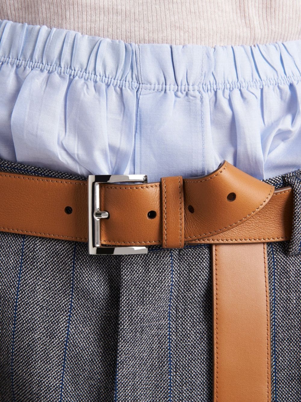 Louis Vuitton buckle-fastening leather belt - Image 4