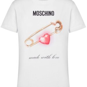 Moschino graphic-print cotton T-shirt
