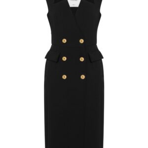 Moschino double-breasted wrap dress