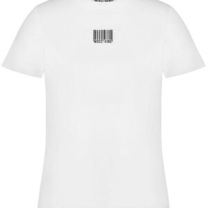 Moschino barcode-print cotton T-shirt