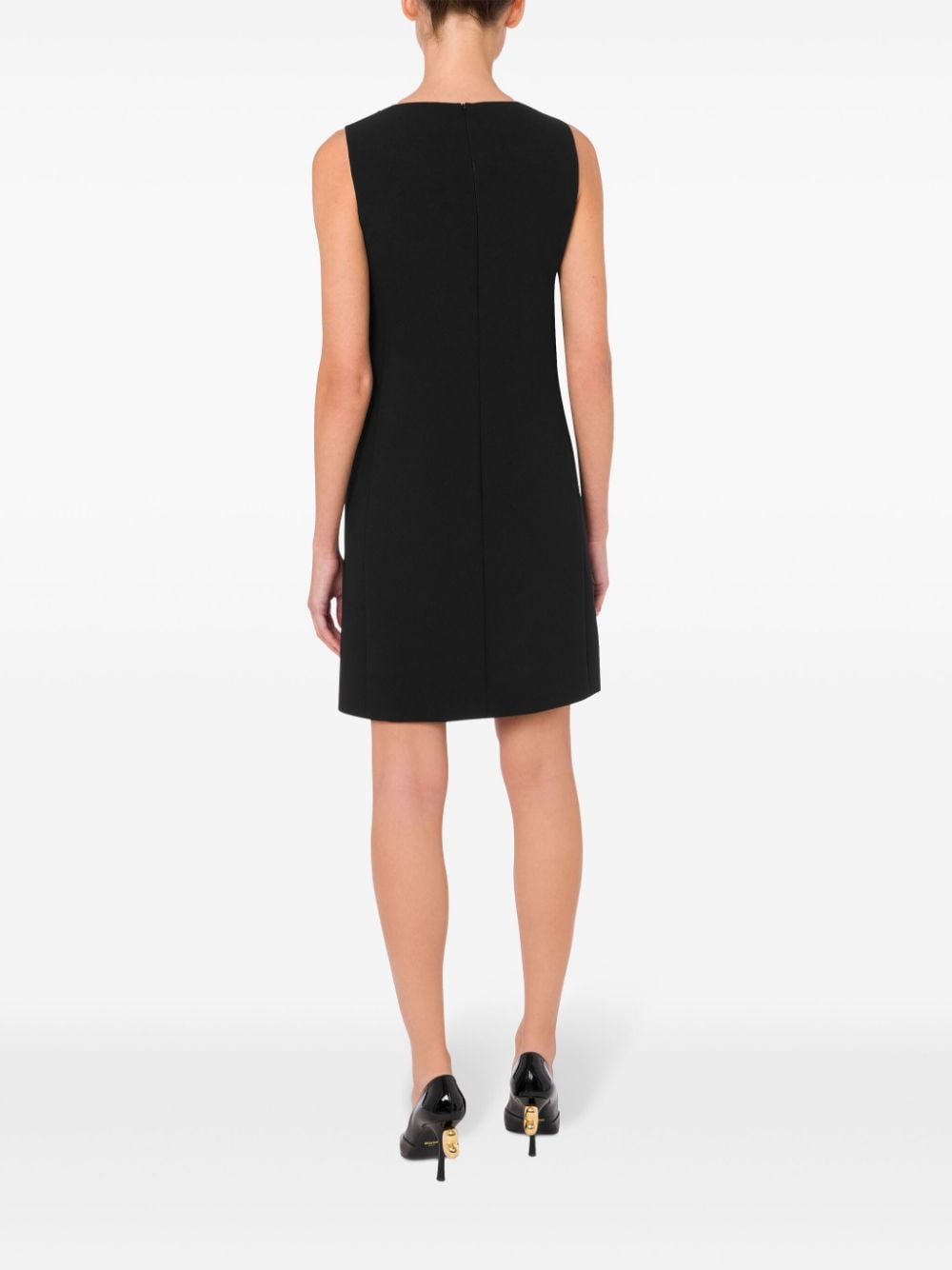 Moschino embroidered round-neck dress - Image 3