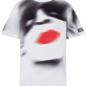 Moschino graphic-print cotton T-shirt