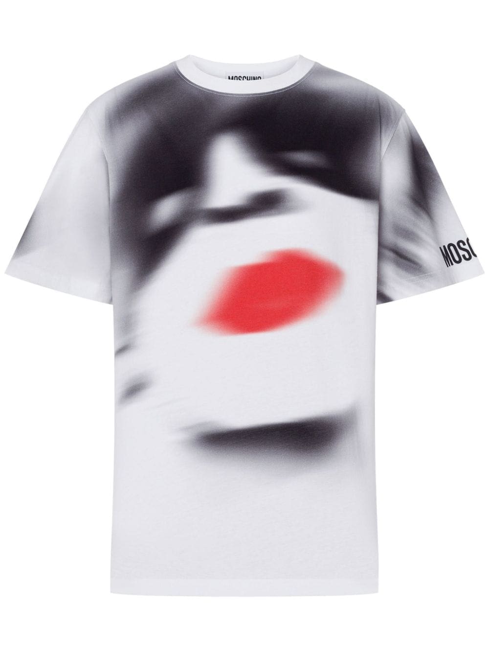 Moschino graphic-print cotton T-shirt