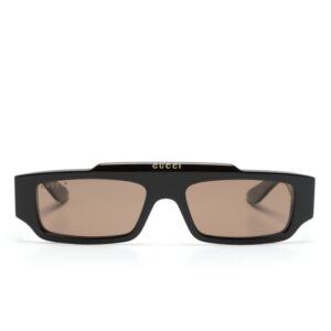 Gucci Eyewear logo-print rectangle-frame sunglasses