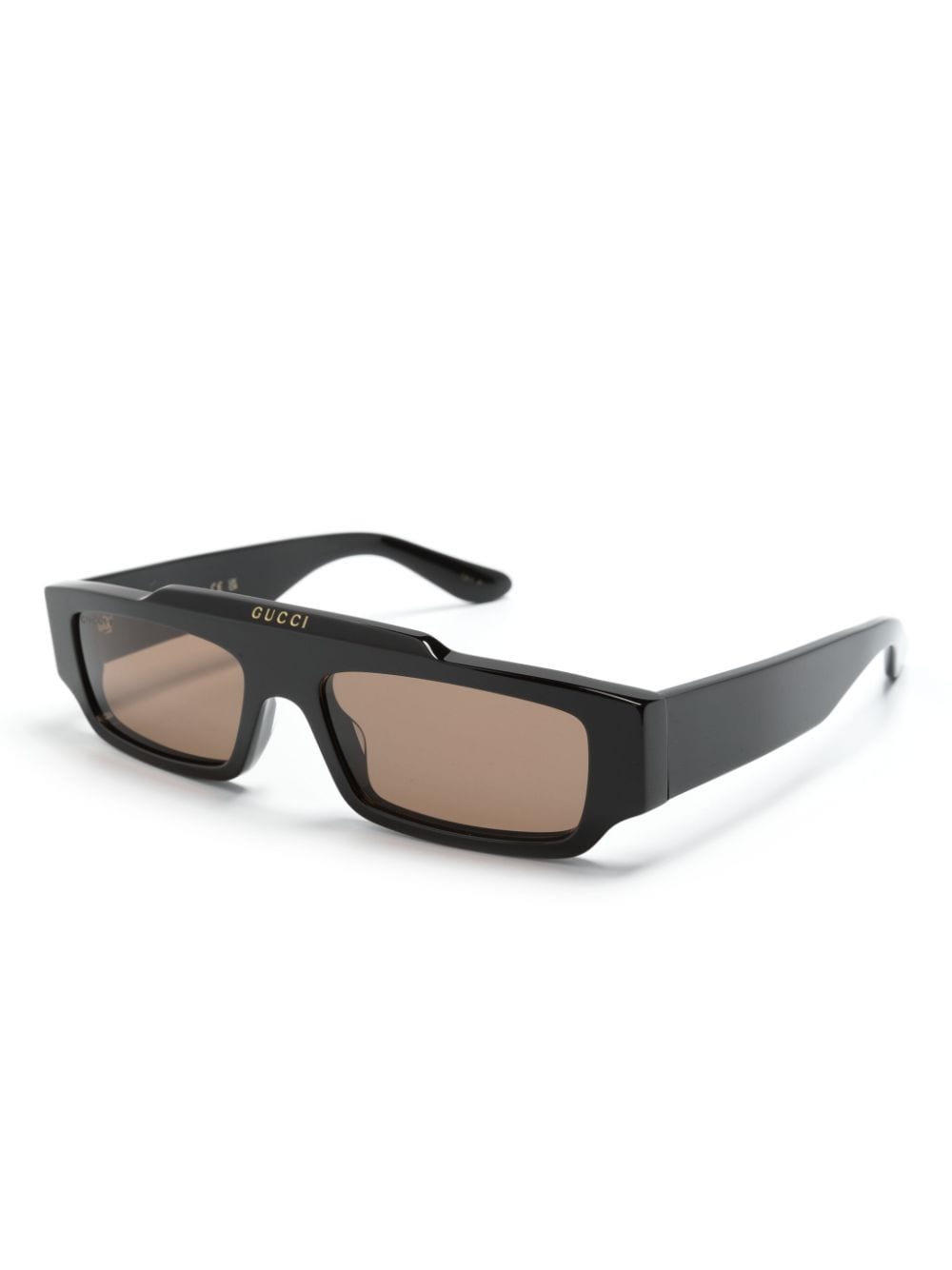 Gucci Eyewear logo-print rectangle-frame sunglasses - Image 2