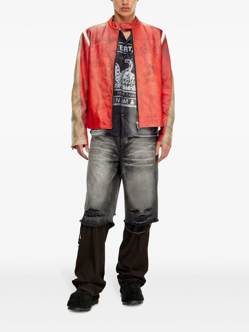 Diesel L-Ruscha leather jacket - Image 2