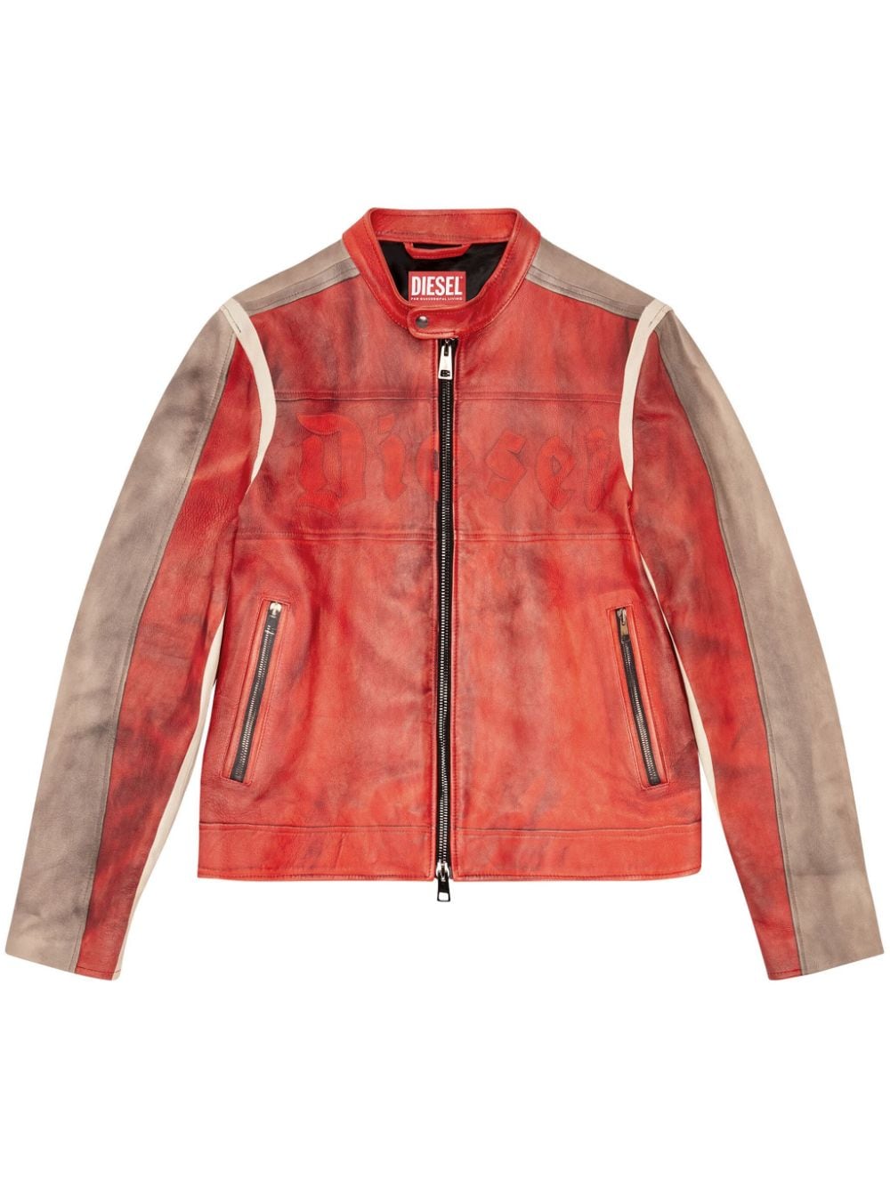 Diesel L-Ruscha leather jacket