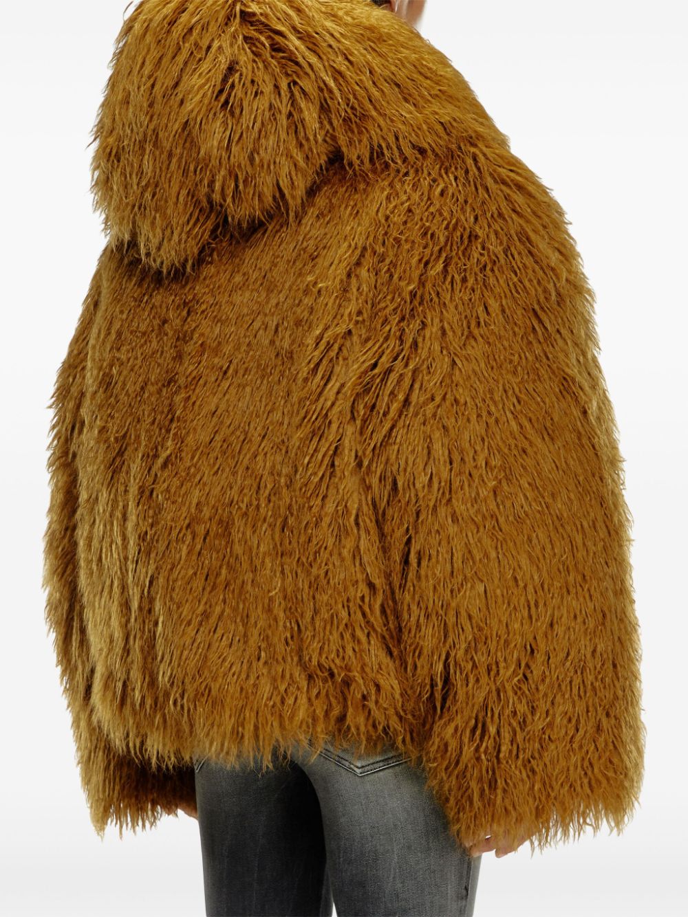 Diesel W-ASABI faux-fur jacket - Image 4