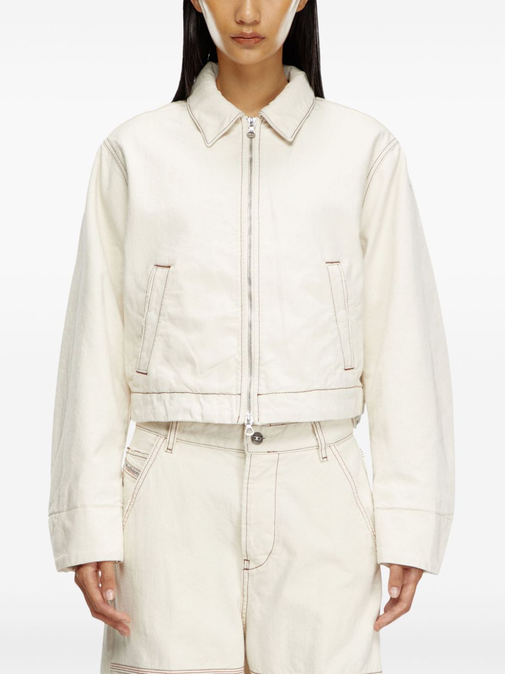 Diesel DE-NOVA denim jacket - Image 3