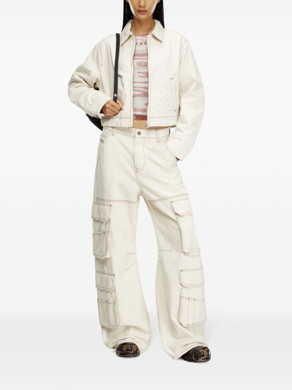 Diesel DE-NOVA denim jacket - Image 2